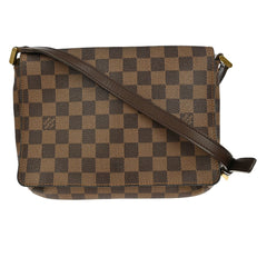 Louis Vuitton Musette Tango Handbag Damier
