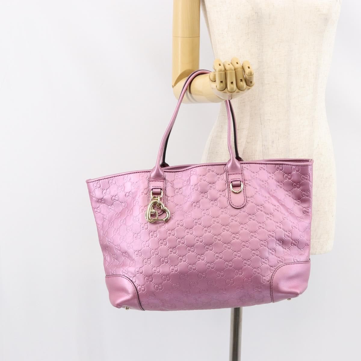 Gucci Heart Bit Open Tote Guccissima Leather