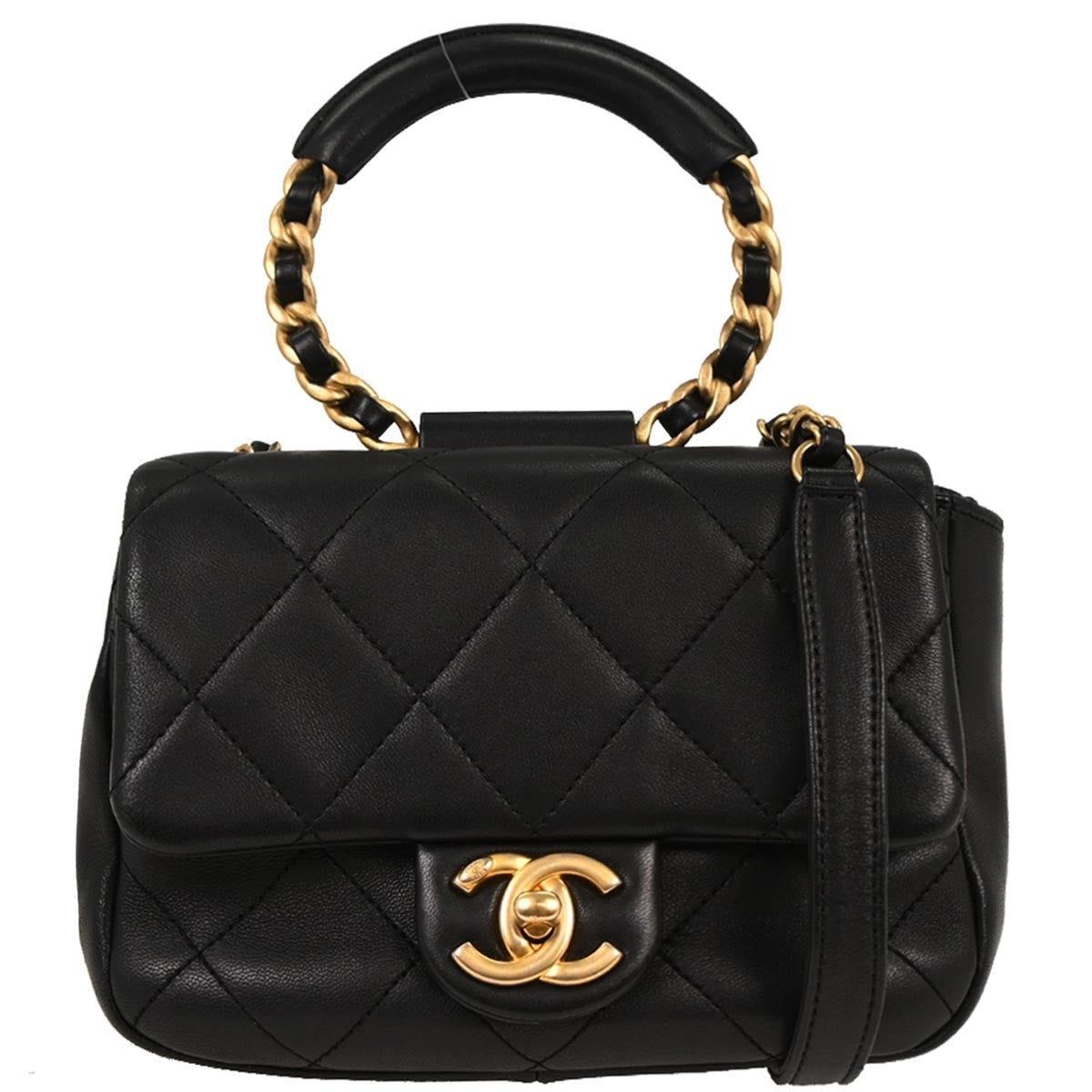 Chanel In The Loop Flap Bag Quilted Lambskin