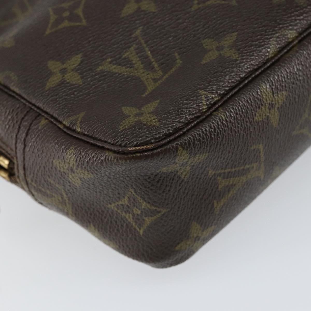 Louis Vuitton Trousse Toiletry Pouch Monogram Canvas