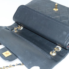 Chanel Vintage Classic Double Flap Bag Quilted Lambskin