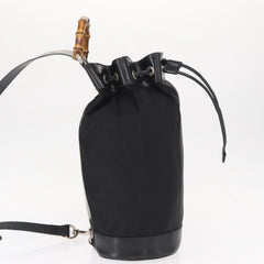 Gucci Vintage Bamboo Sling Backpack Leather