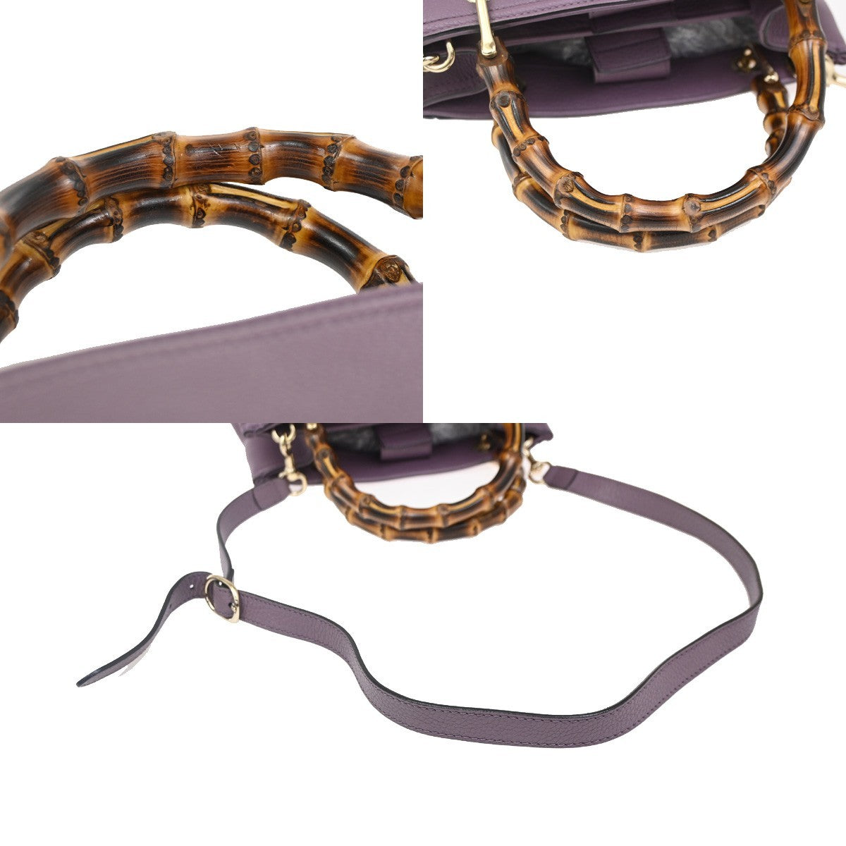 Gucci Bamboo Shopper Tote Leather