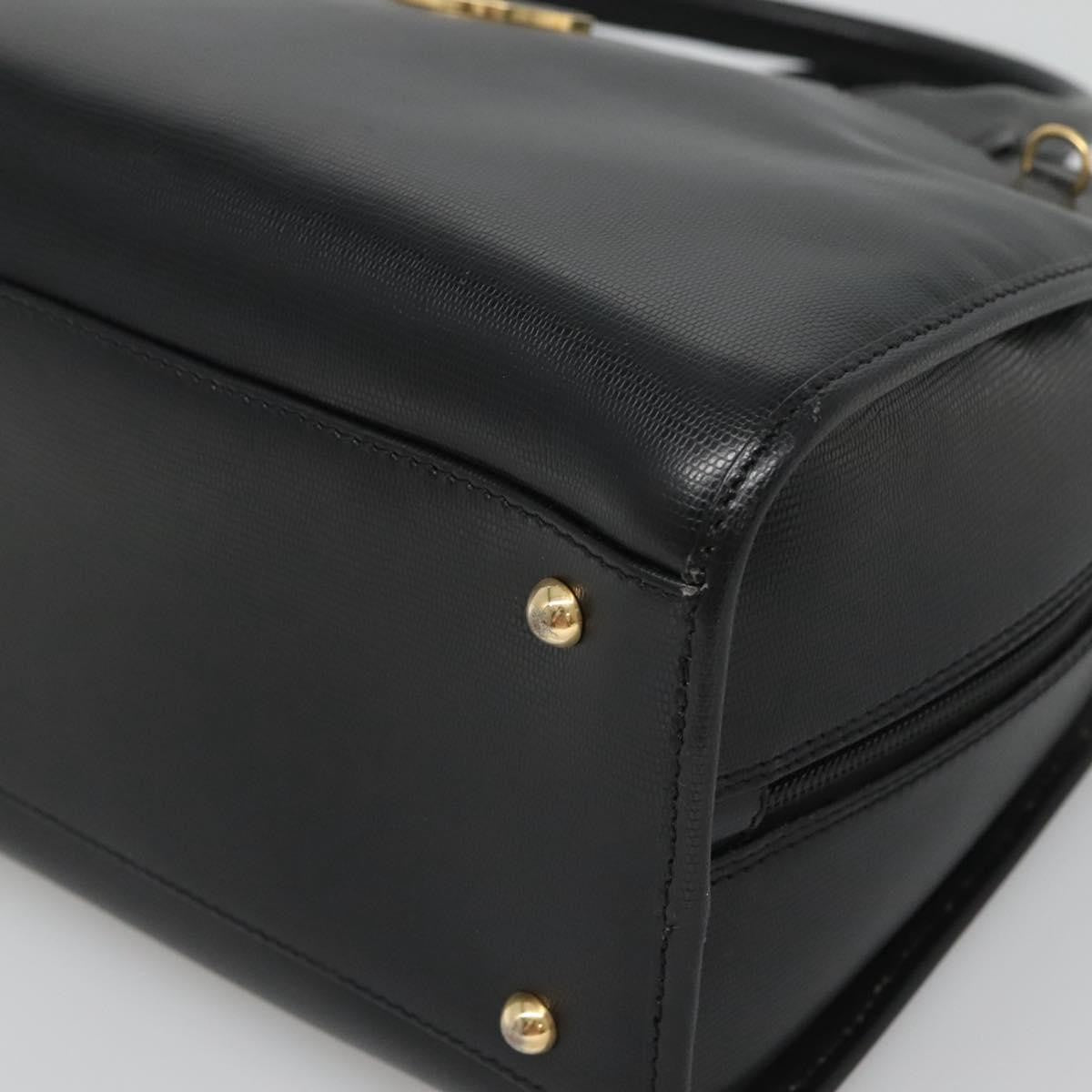 Celine Circle Logo Handbag Leather