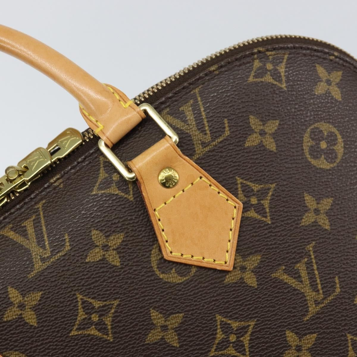 Louis Vuitton Alma Handbag Monogram Canvas