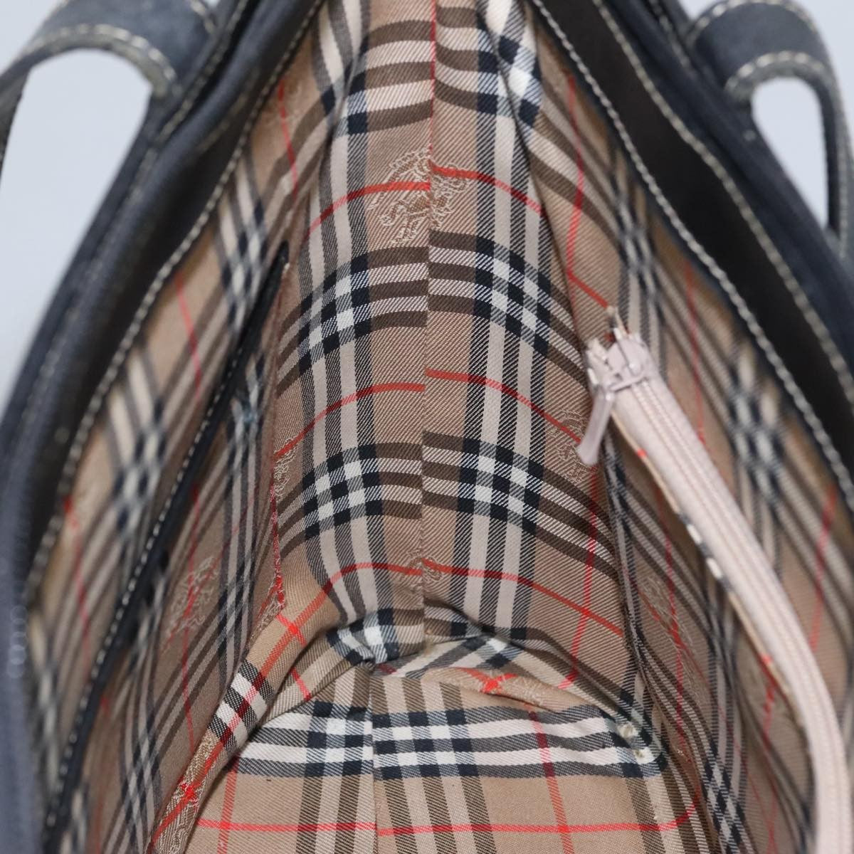 Burberry Handle Tote Leather