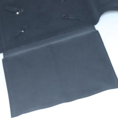 Chanel Vintage Double Strand CC Pendant Necklace Metal with Crystals