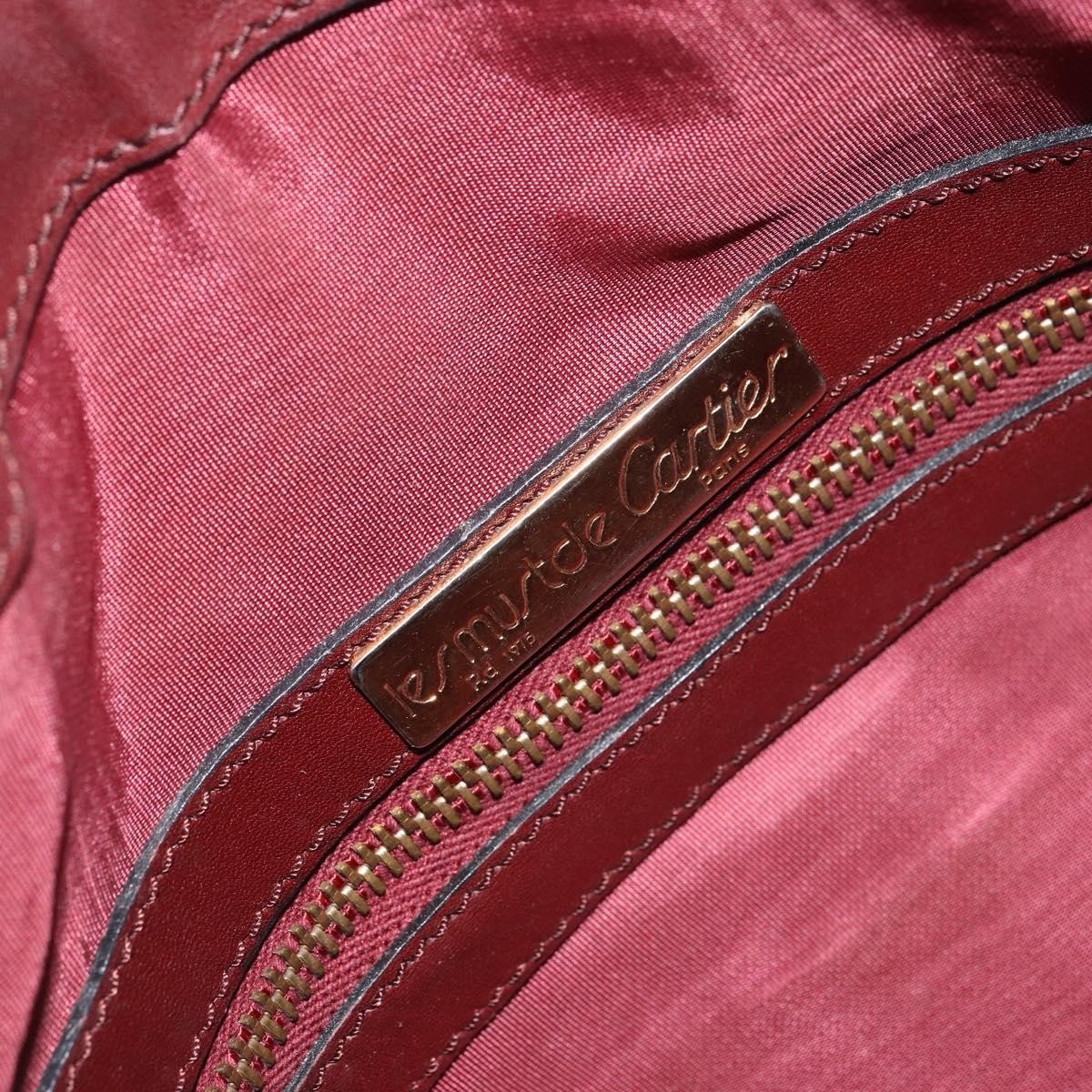 cartier Must de Cartier Boston bag Leather