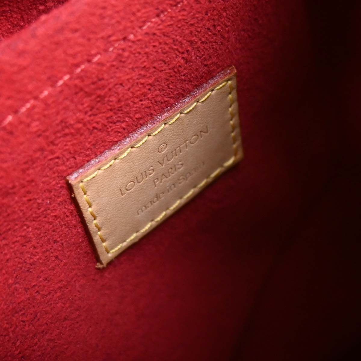 Louis Vuitton Croissant Handbag Monogram Canvas