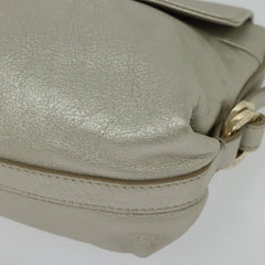 Bvlgari Chandra Flap Shoulder Bag Leather
