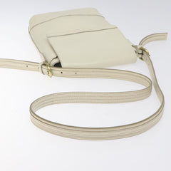 Burberry Flap Shoulder Bag Leather