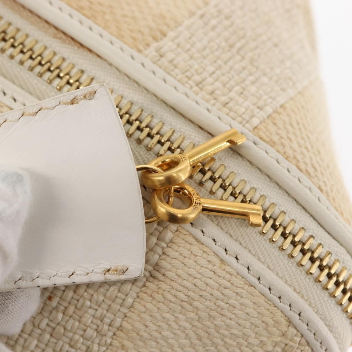 Fendi Pequin 2Bag Canvas and Leather