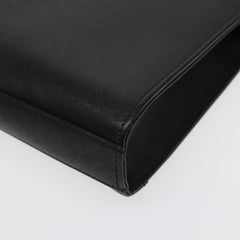 Burberry Zip Pouch Leather