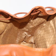 Gucci Vintage Bamboo Backpack Leather