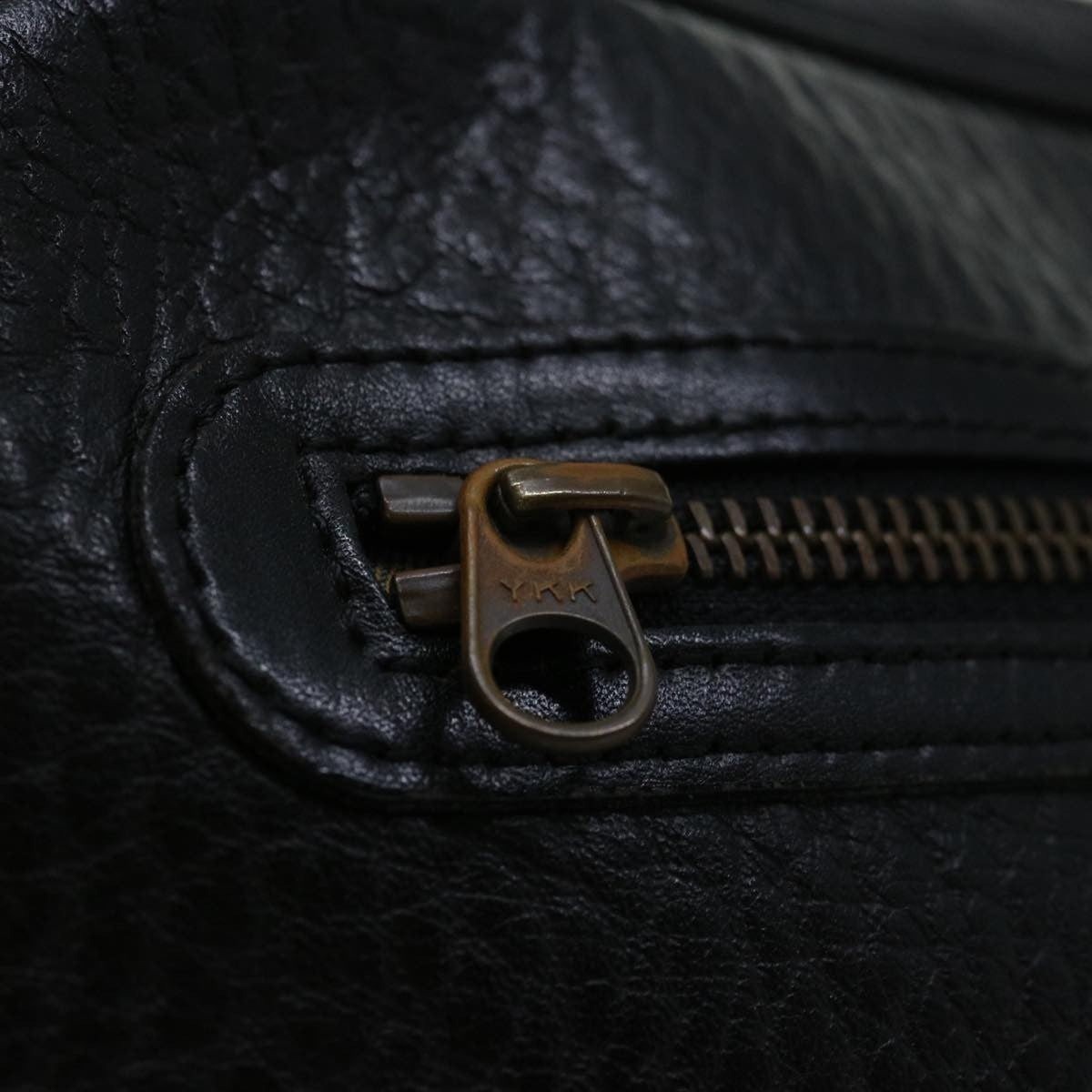 Burberry Zip Clutch Leather