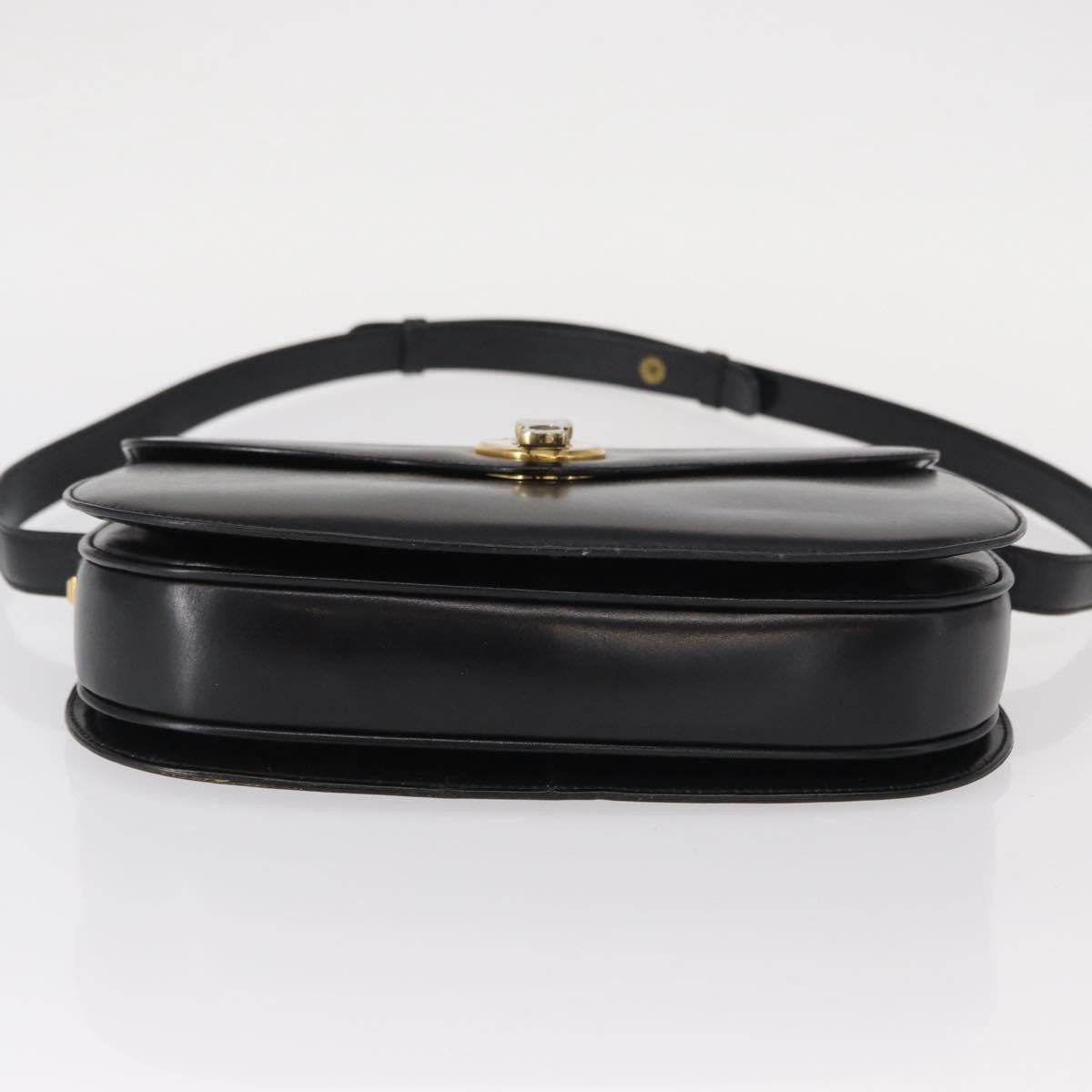Gucci Vintage Flap Shoulder Bag Leather