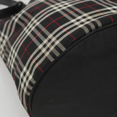 Burberry Nova Check Tote Nylon
