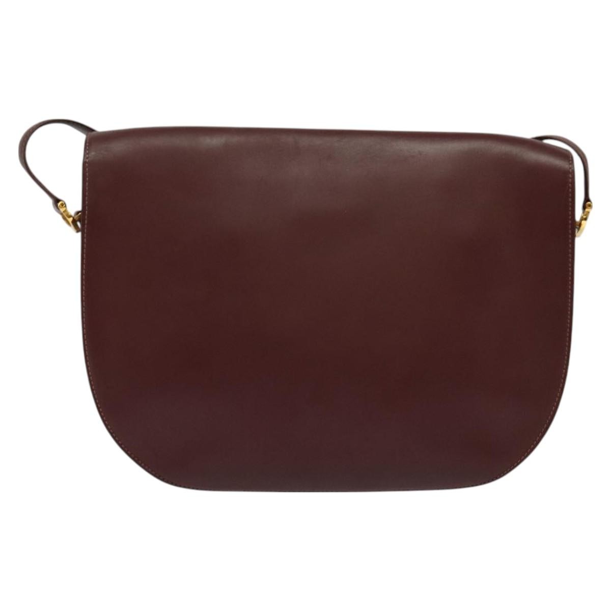 cartier Must de Cartier Shoulder Bag Leather