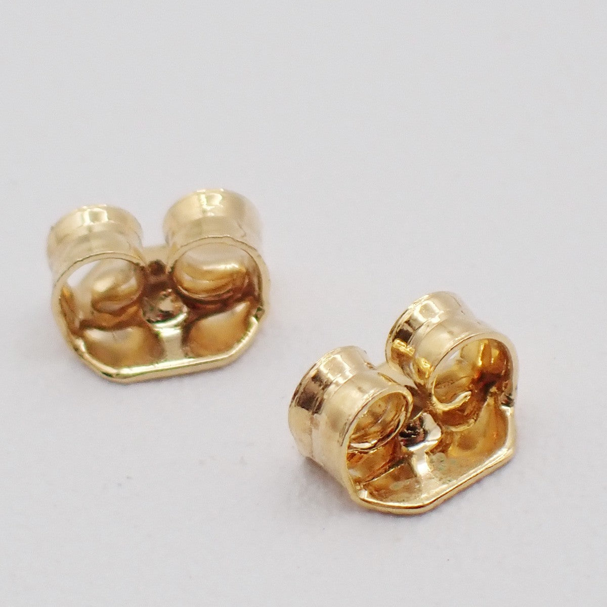 Chanel CC Square Stud Earrings Metal with Enamel