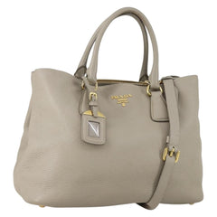 Prada Convertible Shopper Tote Vitello Daino