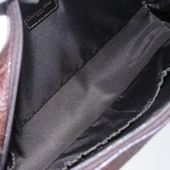 Christian Dior Vintage CD Handbag Leather