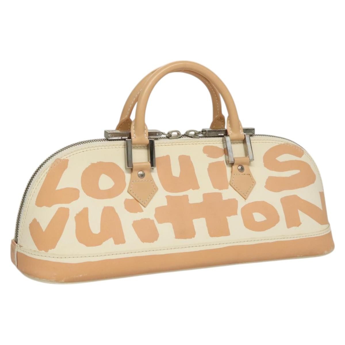 Louis Vuitton Alma Handbag Limited Edition Graffiti Leather