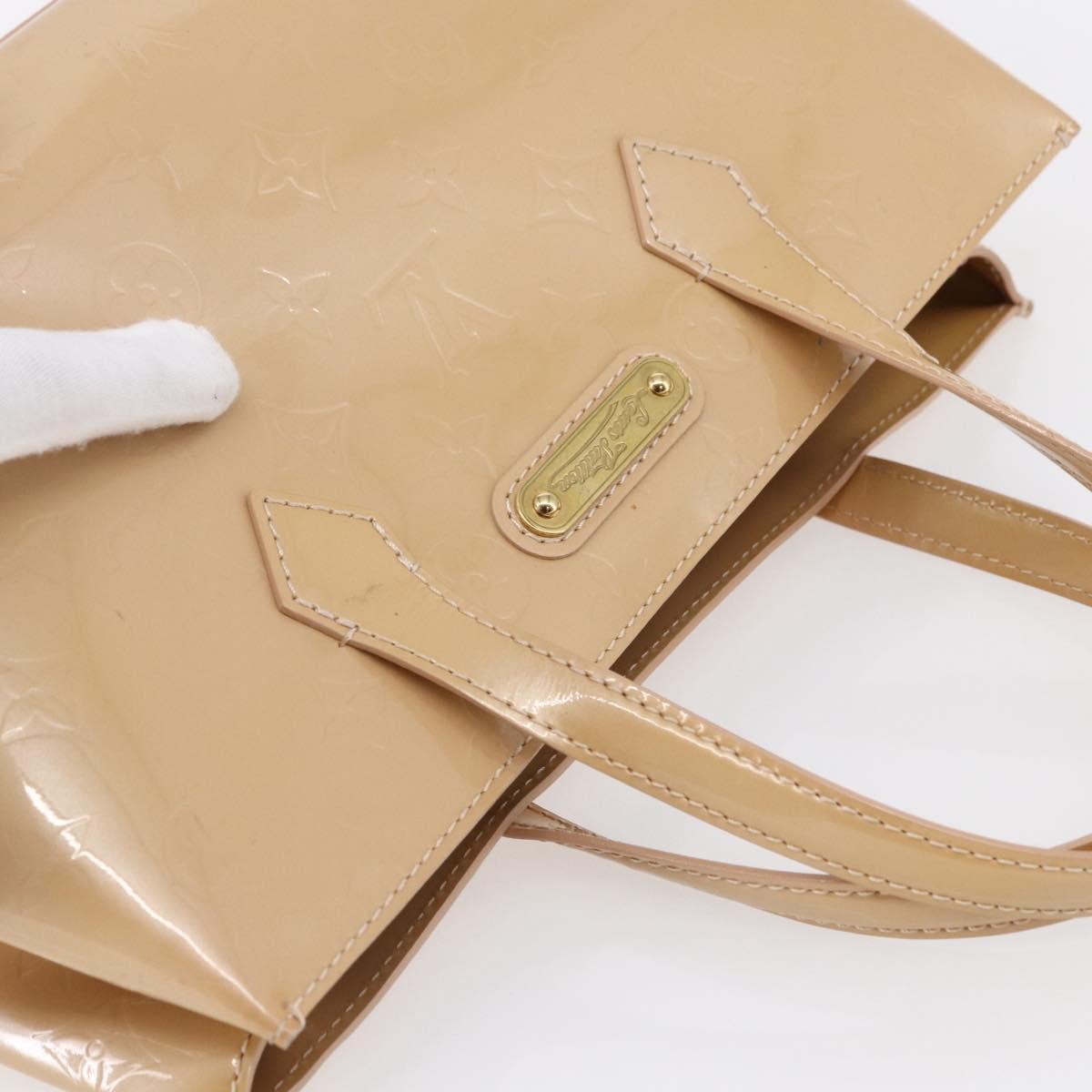 Louis Vuitton Wilshire Handbag Monogram Vernis