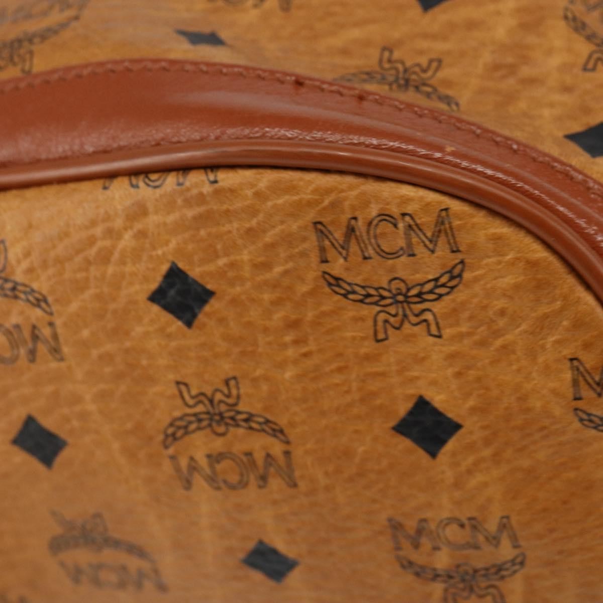 MCM Drawstring Shoulder Bag Leather