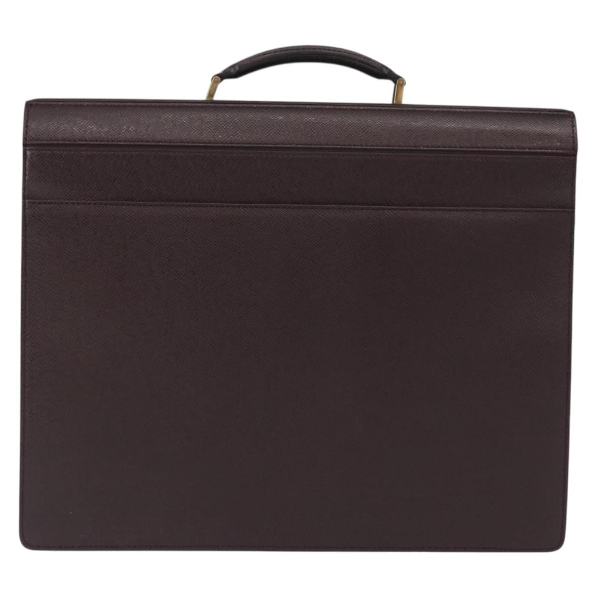 Louis Vuitton Pilot Briefcase Taiga Leather