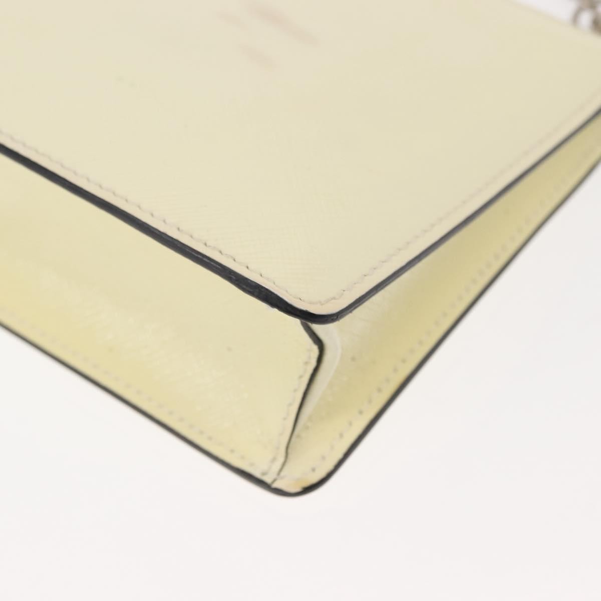 Prada Chain Crossbody Bag Vernice Saffiano Leather