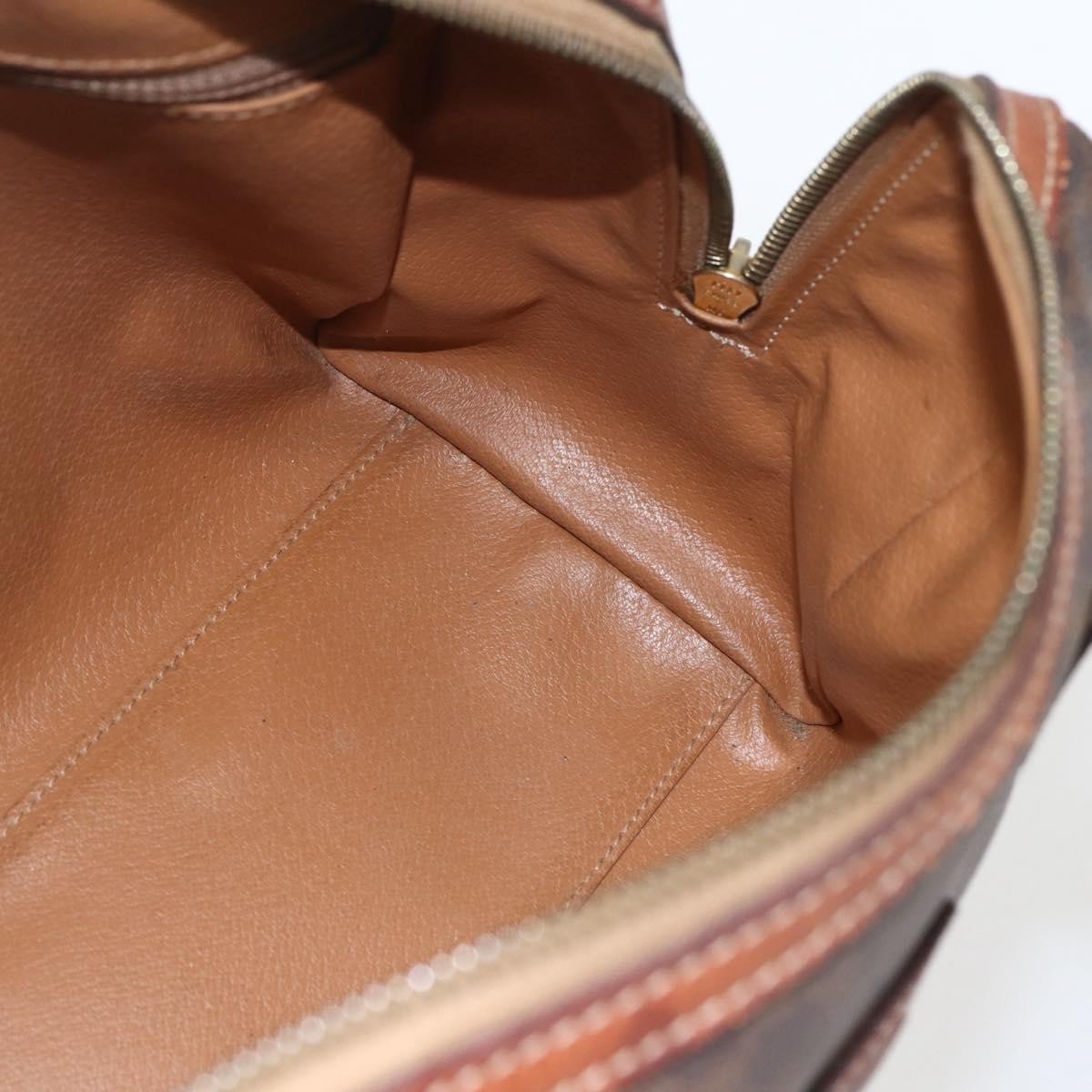 Celine Boston Bag Triomphe Coated Canvas