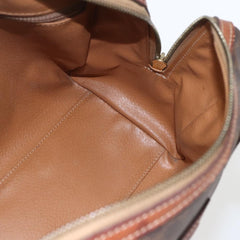 Celine Boston Bag Triomphe Coated Canvas