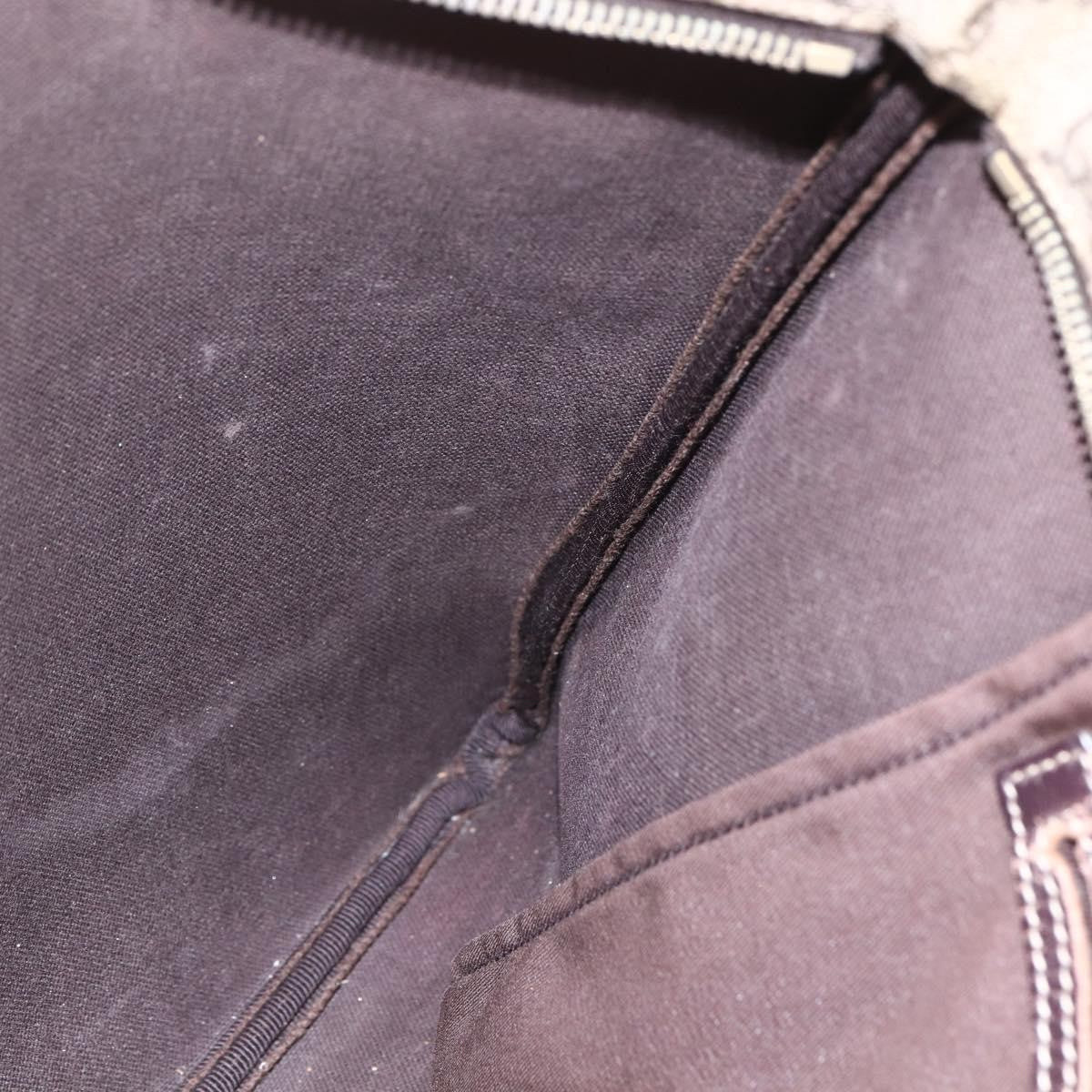 Gucci Zip Top Messenger Bag GG Coated Canvas