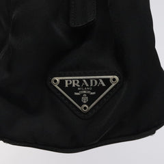 Prada Resin Handle Tote Tessuto