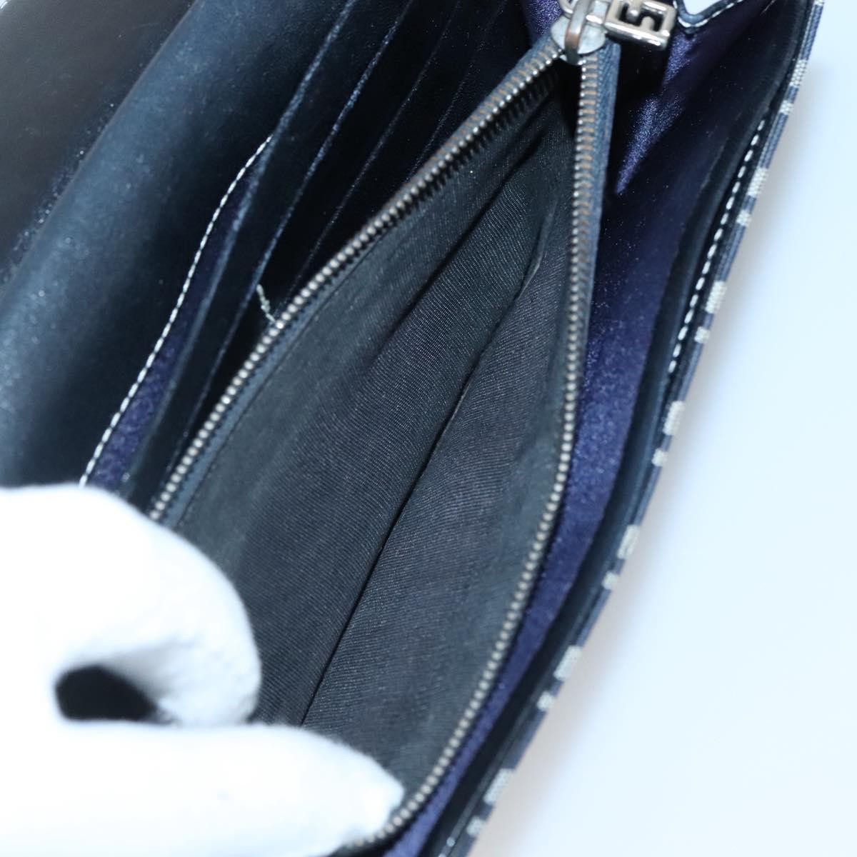 Fendi FF Continental Wallet Canvas