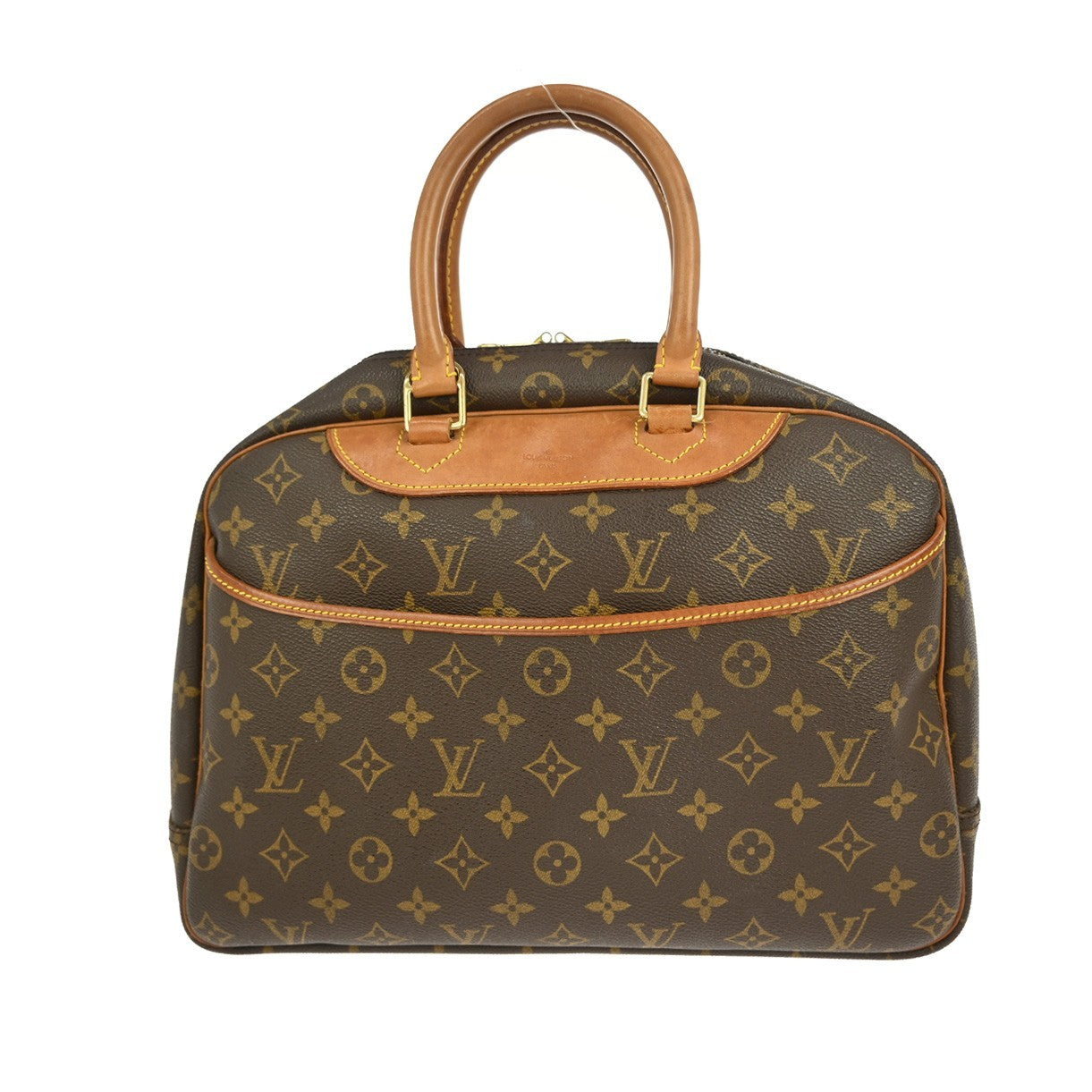 Louis Vuitton Deauville Handbag Monogram Canvas