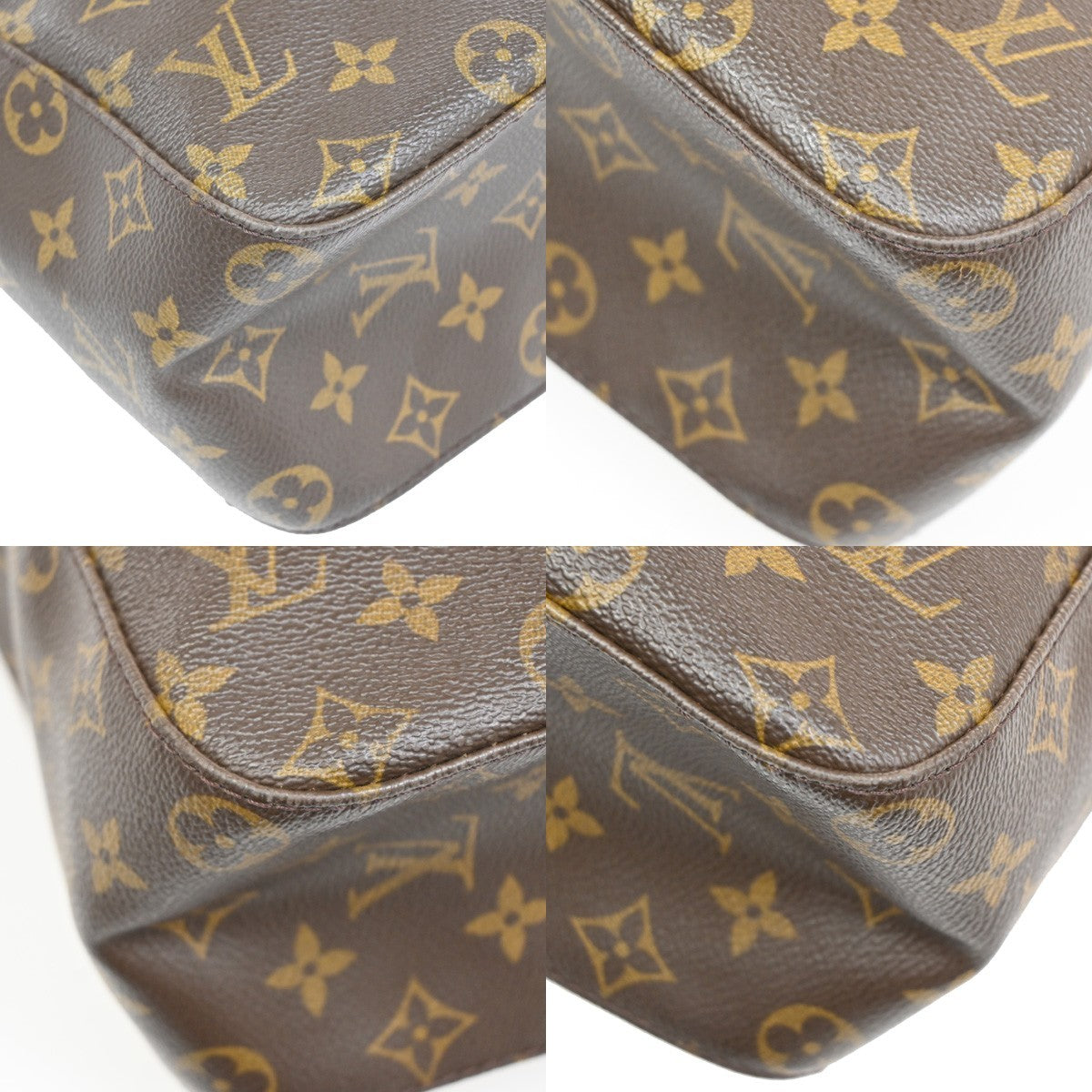 Louis Vuitton Looping Handbag Monogram Canvas