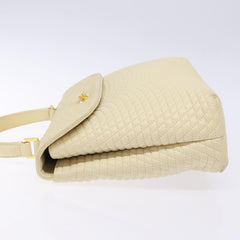 Bally Vintage Flap Handbag Quilted Leather