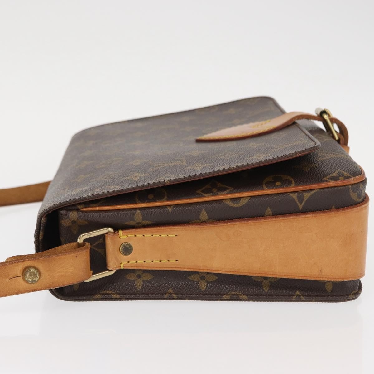 Louis Vuitton Cartouchiere Handbag Monogram Canvas