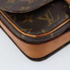 Louis Vuitton Cartouchiere Handbag Monogram Canvas