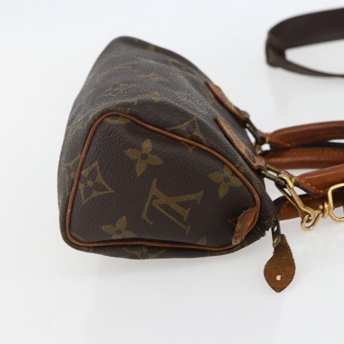 Louis Vuitton Speedy Mini HL Handbag Monogram Canvas