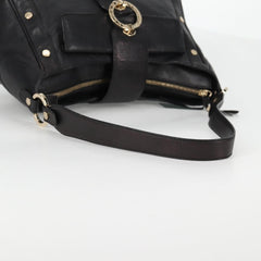Bvlgari Chandra Top Handle Bag Leather