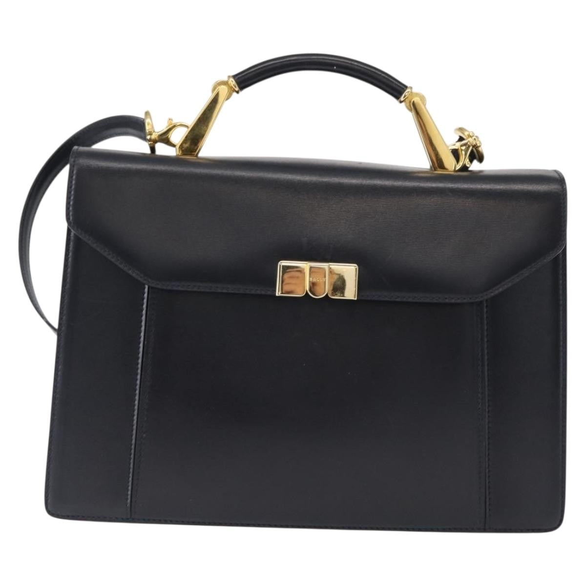 Bally Vintage Handbag Leather