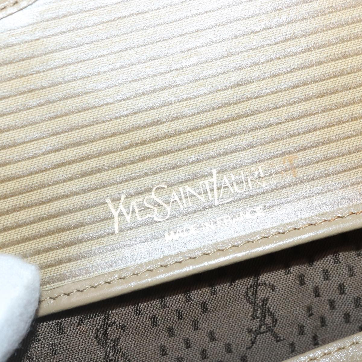 Saint Laurent Vintage Shoulder Bag PVC Leather