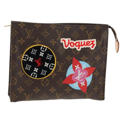 Louis Vuitton Toiletry Pouch Limited Edition Patches Monogram Canvas