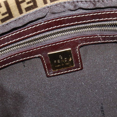 Fendi Mamma Baguette Zucca canvas