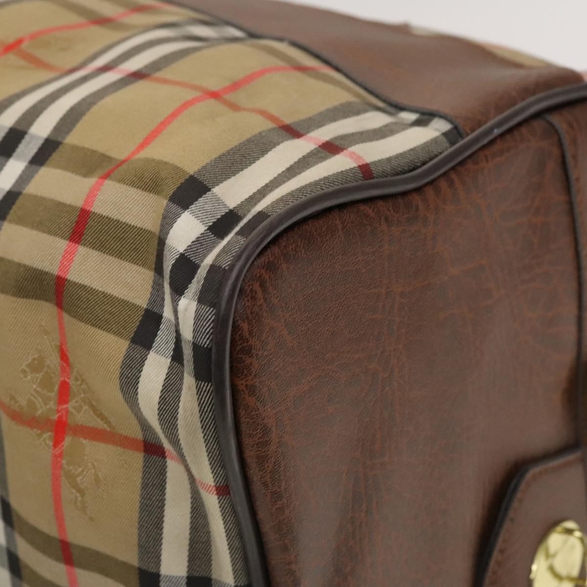 Burberry Nova check boston bag Canvas