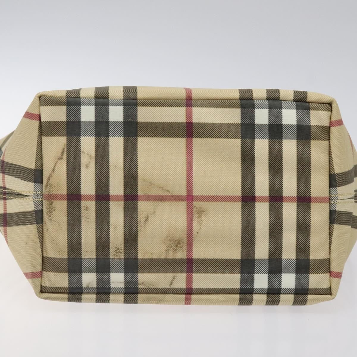 Burberry Nova Check Tote canvas check pattern