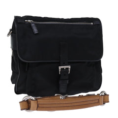 Prada Buckle Messenger Bag Tessuto