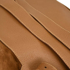 Gucci Vintage Bamboo Backpack Suede